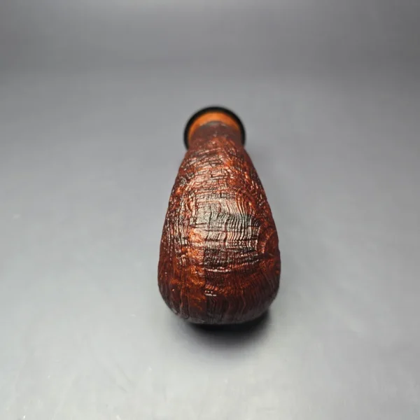 Papa Bear's Pipes by Tim Beaumont Sandblasted Wave Handmade Briar Pipe, New - Image 8