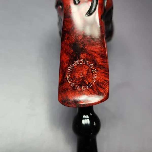 Nording Fantasy Partially Rusticated Freehand Estate Briar Pipe, Unsmoked - Image 8