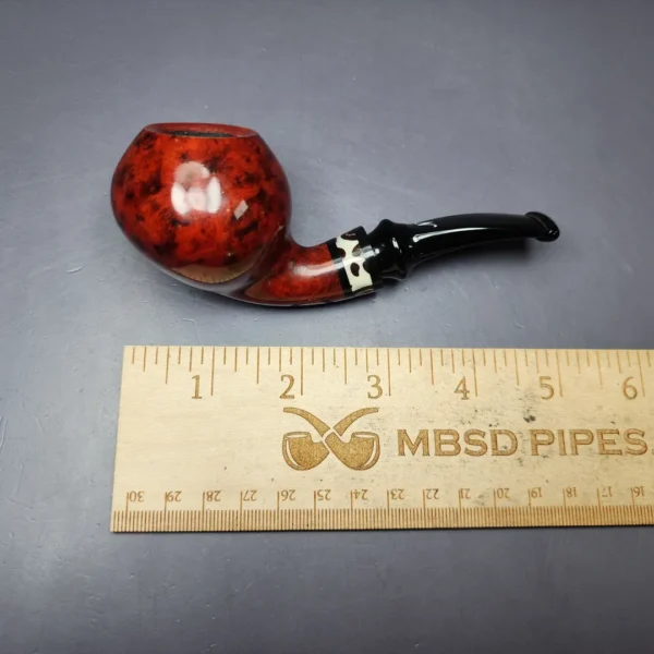 Nording Nosewarmer Smooth Cognac Apple Estate Briar Pipe, Unsmoked - Image 8