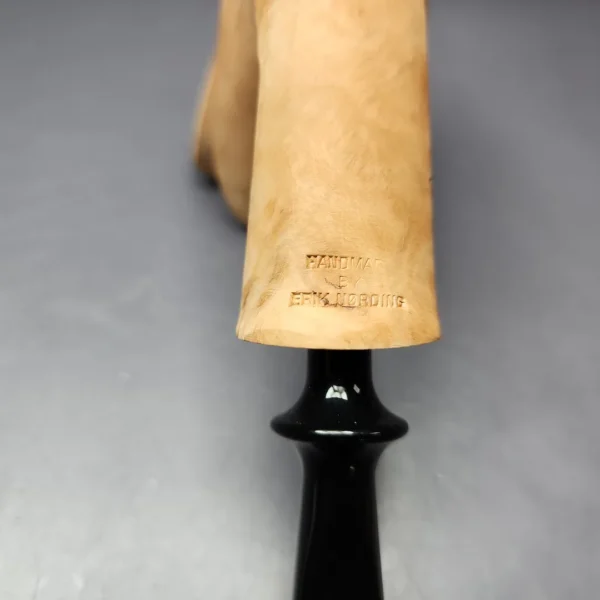 Nording Signature Natural Smooth Freehand Estate Briar Pipe, Unsmoked - Image 8