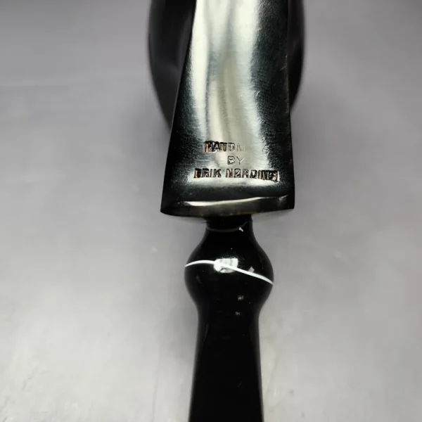 Nording Black Smooth Freehand Estate Briar Pipe, Unsmoked - Image 8