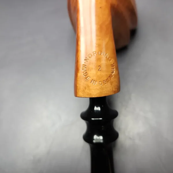 Nording Virgin Grain 2 Smooth Freehand Estate Briar Pipe, Unsmoked - Image 8