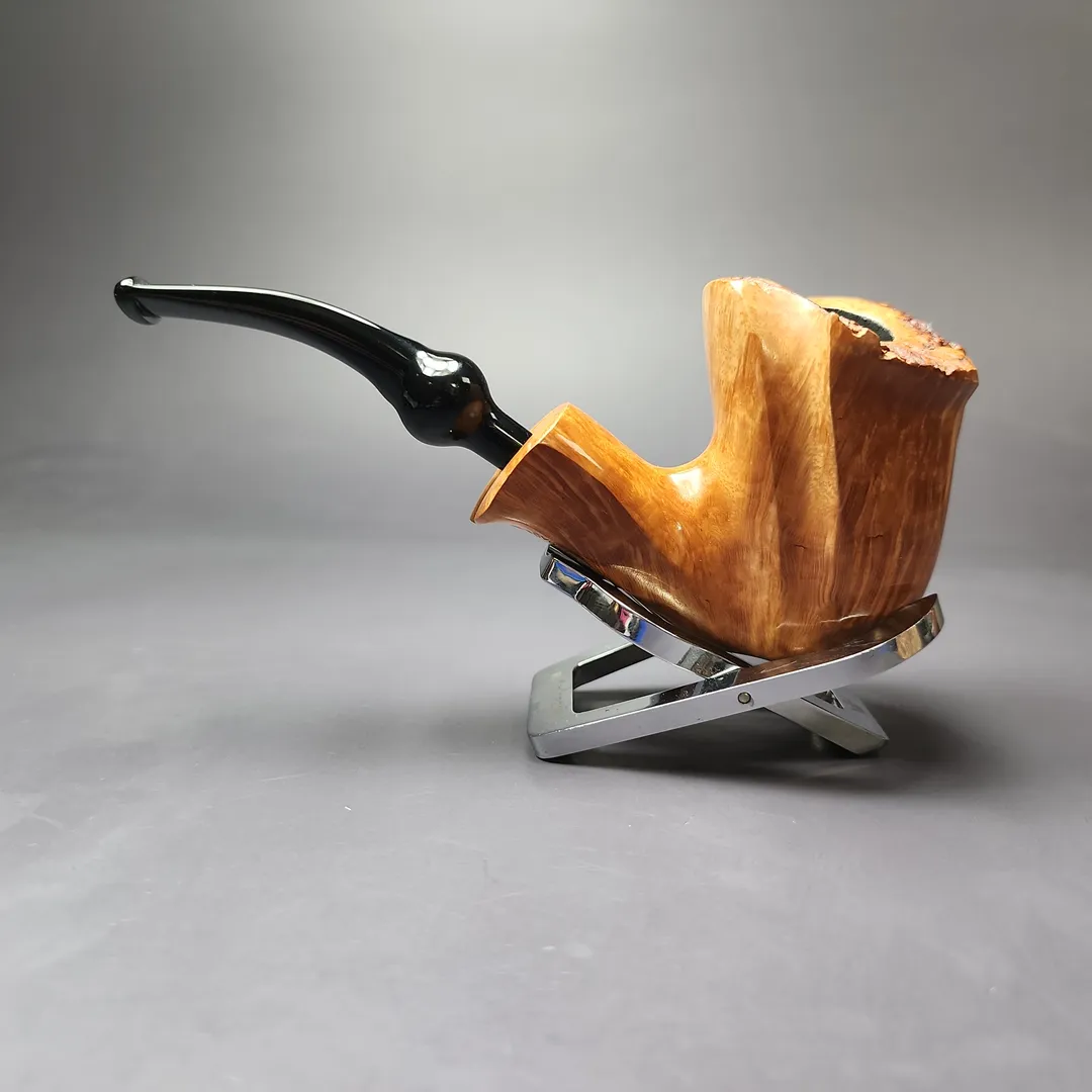 Nording Virgin Grain 2 Smooth Freehand Estate Briar Pipe, Unsmoked - Image 8