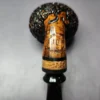Nording Nose Warmer Part Rusticated Cognac Apple Estate Briar Pipe, Unsmoked - Image 8