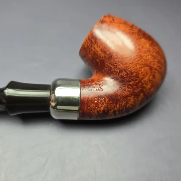 Peterson System Standard 314 Smooth Bent Billiard Estate Briar Pipe, Irish Estates - Image 8