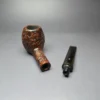Dunhill 1956 Shell Briar ODA 806 Sandblasted Apple Estate Briar Pipe, English Estates - Image 8