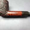 James Upshall Bark Group 5 Rusticated Billiard Estate Briar Pipe, Unsmoked - Image 8