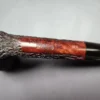 James Upshall Bark Group 6 Partially Rusticated Cutty Estate Briar Pipe, Unsmoked - Image 8