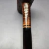 HS Studio Sandblasted Poker Estate Briar Pipe, Unsmoked - Image 8
