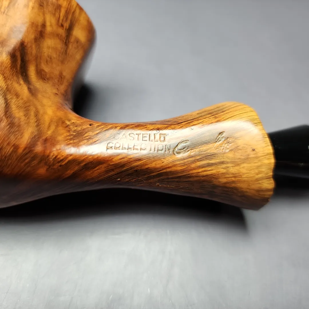 Castello Collection Smooth Freehand Estate Briar Pipe, Italian Estates - Image 8