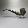 James Upshall Empire Acclaim Magnum Rusticated "LC" Estate Briar Pipe, Unsmoked - Image 8