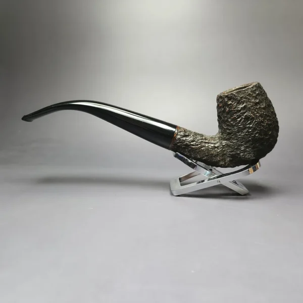 James Upshall Empire Acclaim Magnum Rusticated "LC" Estate Briar Pipe, Unsmoked - Image 8
