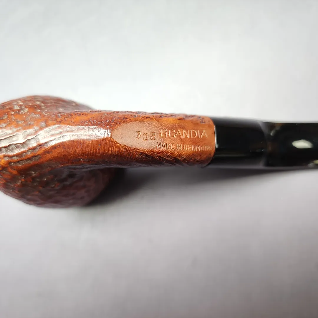 Scandia by Stanwell 723 Sandblasted Acorn Estate Briar Pipe, Danish Estates - Image 8