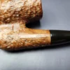 Ed Burak Connoisseur Magnum Rusticated Oom Paul Estate Briar Pipe, American Estates - Image 8