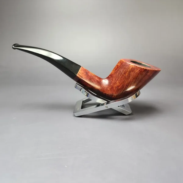 WO Larsen (1960s; Sven Knudsen Design) De Luxe 72 Smooth Dublin Estate Briar Pipe, Danish Estates - Image 8