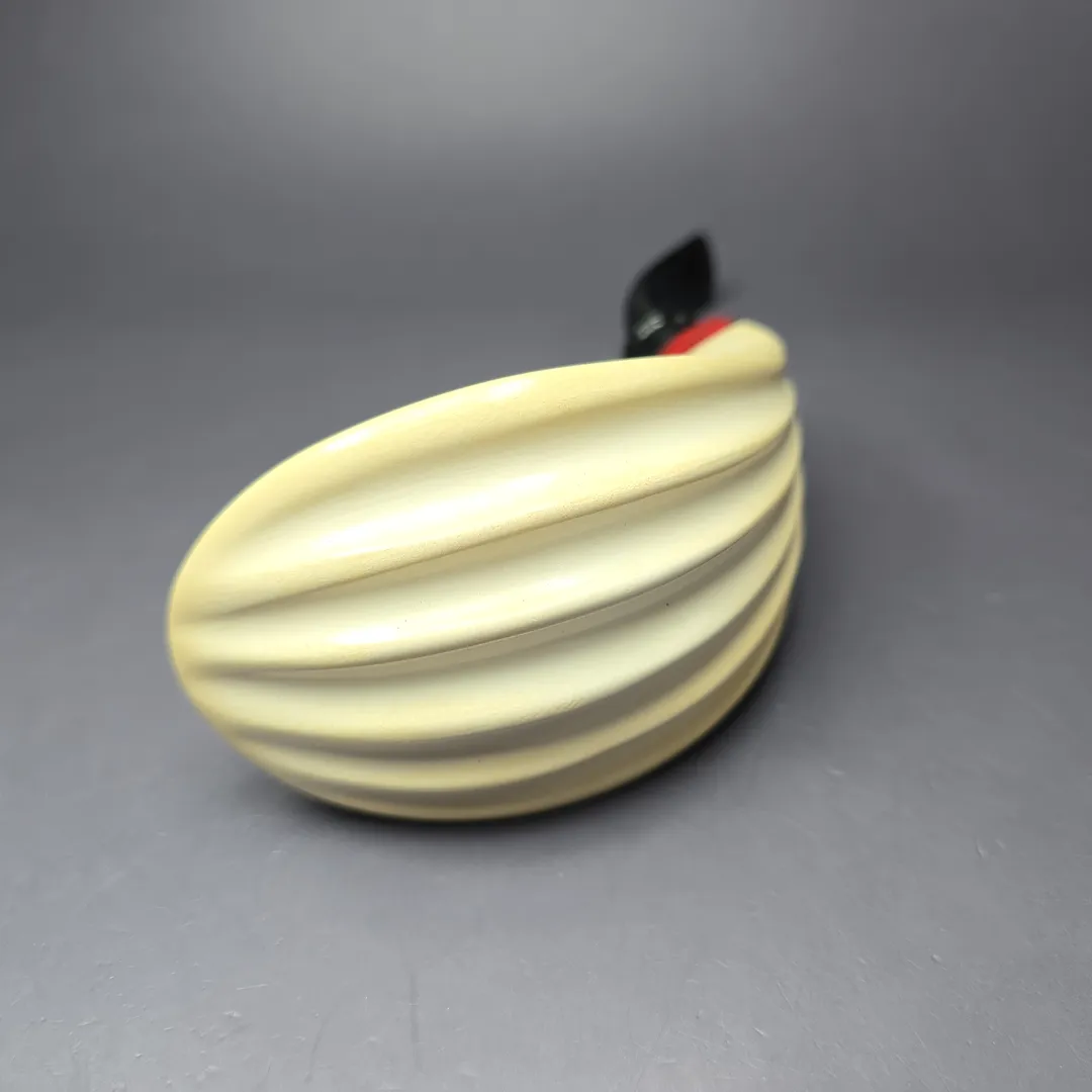 Fikri Baki XL Smooth Whale Estate Block Meerschaum Pipe, Turkish Estates - Image 8