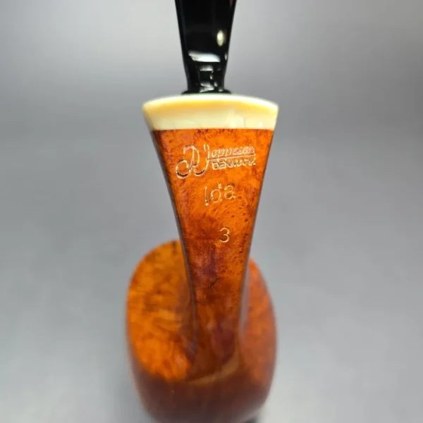 Peder Jeppesen Ida 3 XL Smooth Freehand w/ Juma Estate Briar Pipe, Unsmoked - Image 8
