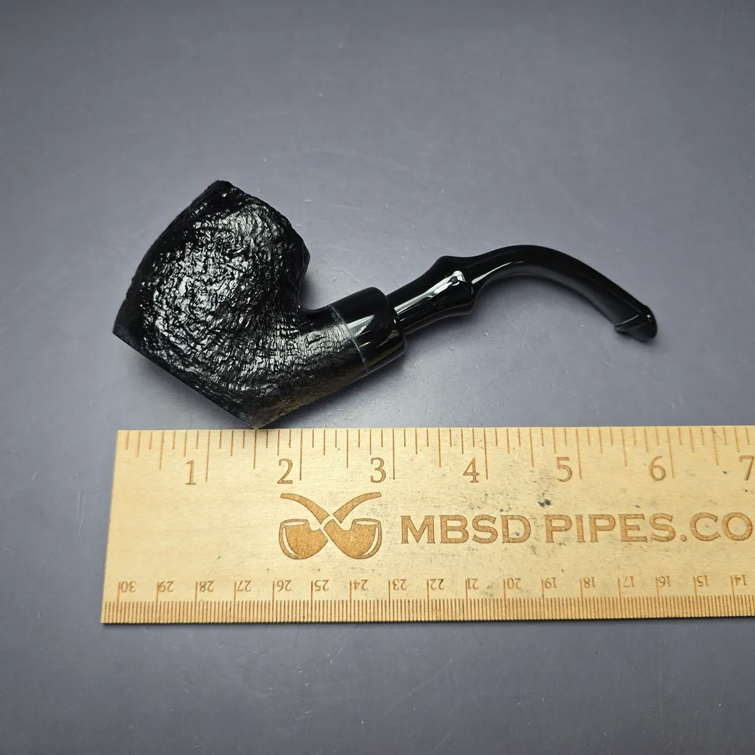Peterson 2025 Halloween Pipe 306 Sandblasted Sitter Briar Pipe, P-Lip, New - Image 8