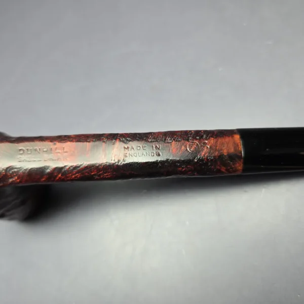 Dunhill 1966 Shell Briar 335 Sandblasted Canadian Estate Briar Pipe, English Estates - Image 8