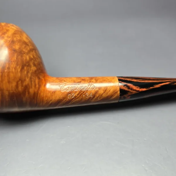 Caminetto 2020 Natural Smooth Apple w/ Cumberland Estate Briar Pipe, Italian Estates - Image 8