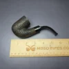 Sasieni 1946-79 Four Dot Rustic Oom Paul S Estate Briar Pipe, English Estates - Image 8