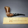 Uhle's XL Smooth Freehand w/ Vulcanite Mount Estate Briar Pipe, Danish Estates - Image 8