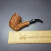 Castello 1960s-80s Sea Rock Briar 4K 293 Sitter Estate Briar Pipe, Italian Estates - Image 8