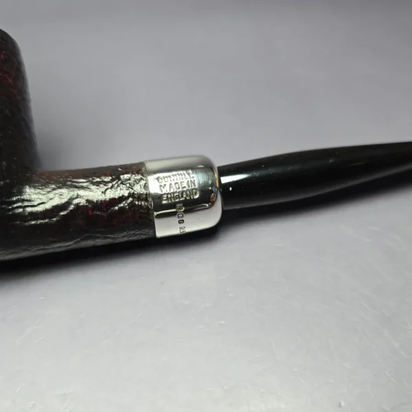 Dunhill 1972 Shell Briar 92 Army Mount Billiard Estate Briar Pipe, English Estates - Image 8