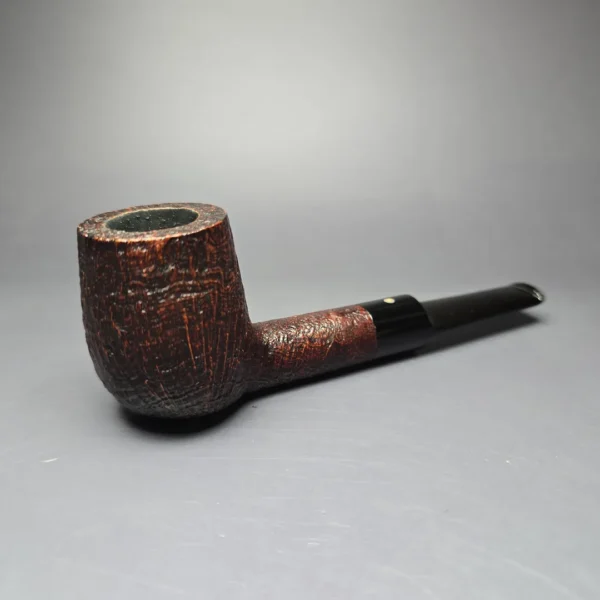 Ashton Pebble Grain LX Sandblasted Billiard Estate Briar Pipe, English Estates - Image 8