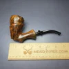Ben Wade (Preben Holm) Golden Walnut XL Freehand Sitter Estate Briar Pipe, Danish Estates - Image 8