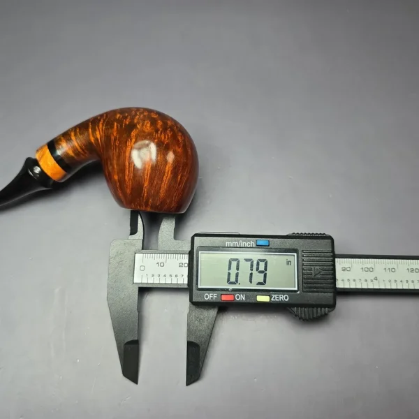 Papa Bear's Pipes by Tim Beaumont Smooth Egg Handmade Briar Pipe, New - Image 9