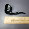 Nording Black Smooth Freehand Estate Briar Pipe, Unsmoked - Image 9