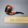 Nording Abstract Partially Rusticated Freehand Estate Briar Pipe, Unsmoked - Image 9