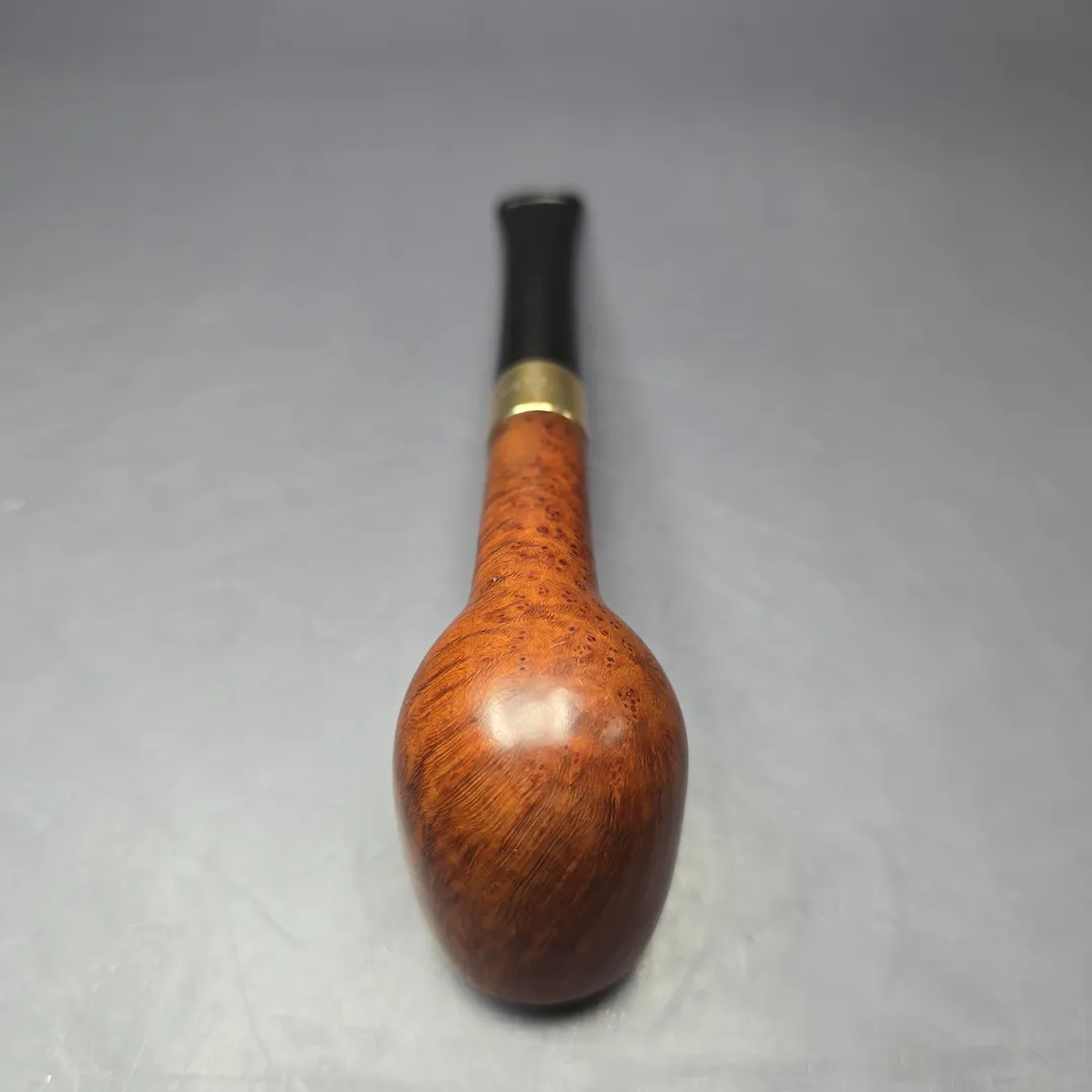 Dunhill 1968 Root Briar 263 w/ 9K Gold Billiard Estate Briar Pipe, English Estates - Image 9