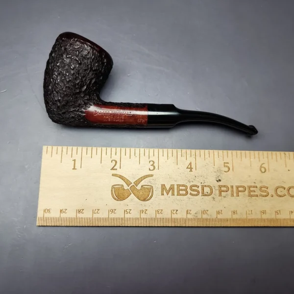 James Upshall Bark Group 6 Partially Rusticated Dublin Estate Briar Pipe, Unsmoked - Image 9