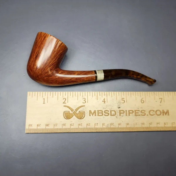 Dave Neeb Large Smooth Dublin Estate Briar Pipe, American Estates - Image 9