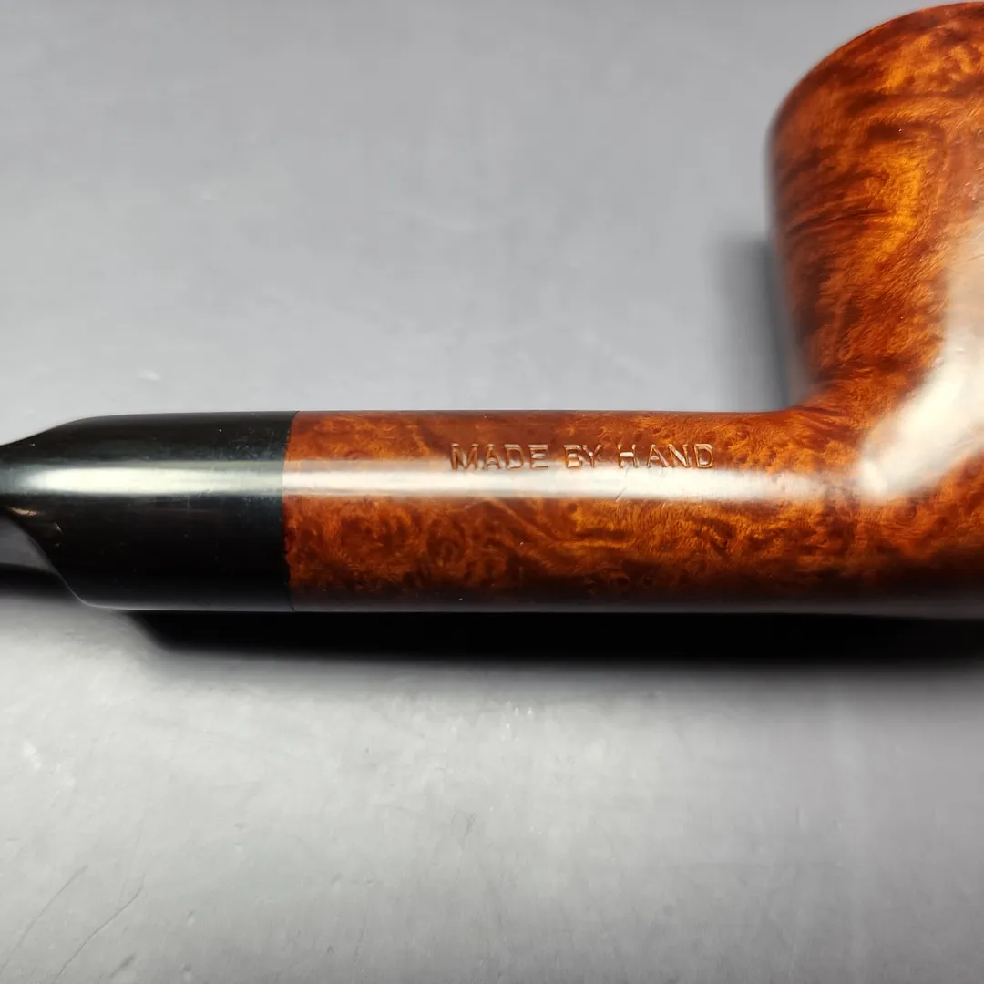 James Upshall Tilshead 6FH Handmade Rusticated Estate Briar Pipe, Unsmoked - Image 9