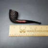 James Upshall Bark Group 5 Partially Rusticated Dublin Estate Briar Pipe, Unsmoked - Image 9