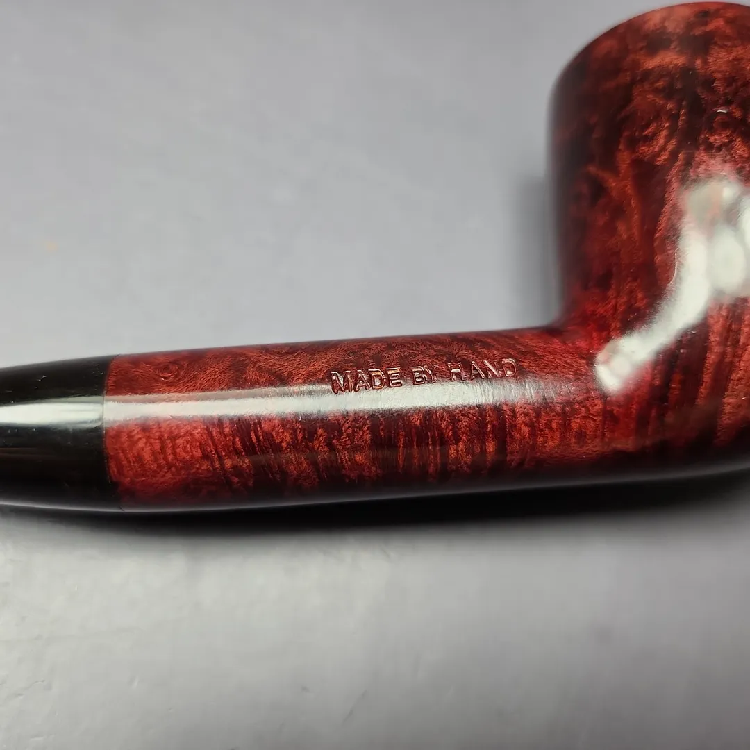 James Upshall Tilshead Group 6 Smooth Large Billiard Estate Briar Pipe, Unsmoked - Image 9