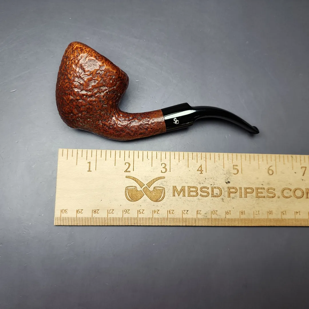 Scandia by Stanwell 723 Sandblasted Acorn Estate Briar Pipe, Danish Estates - Image 9