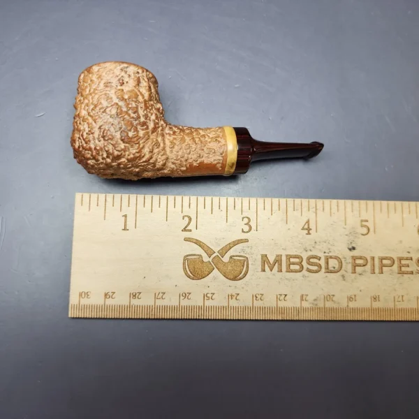 G. Penzo 2024 Rusticated Nosewarmer w/ Boxwood Estate Briar Pipe, Irish Estates - Image 9