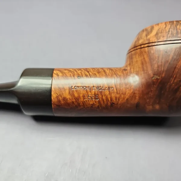 Digby by GBD Conquest 9566 Smooth Rhodesian Estate Briar Pipe, English Estates - Image 9