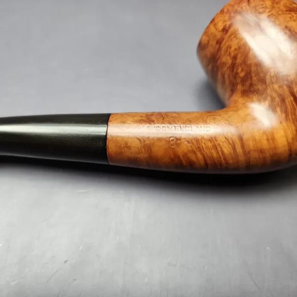 GBD Century Restlite 8 Smooth Bent Billiard Estate Briar Pipe, English Estates - Image 9