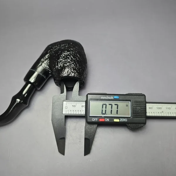 Peterson 2025 Halloween Pipe 306 Sandblasted Sitter Briar Pipe, P-Lip, New - Image 9