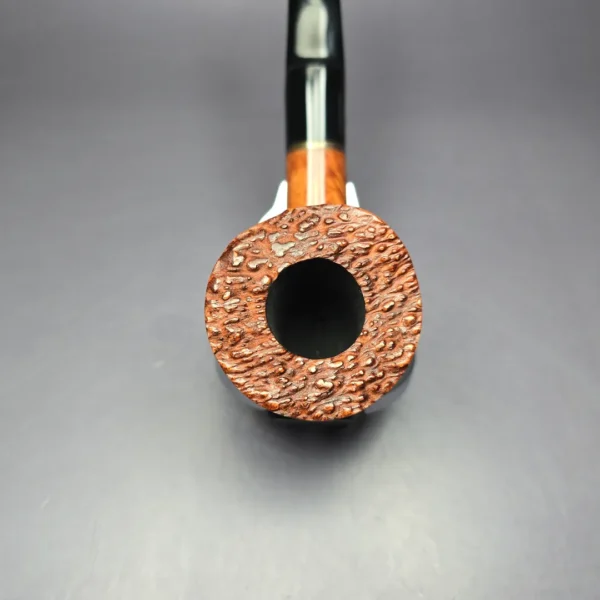 Stanwell Flame Grain 63 Smooth Dublin w/ Silver Estate Briar Pipe, Unsmoked - Image 9