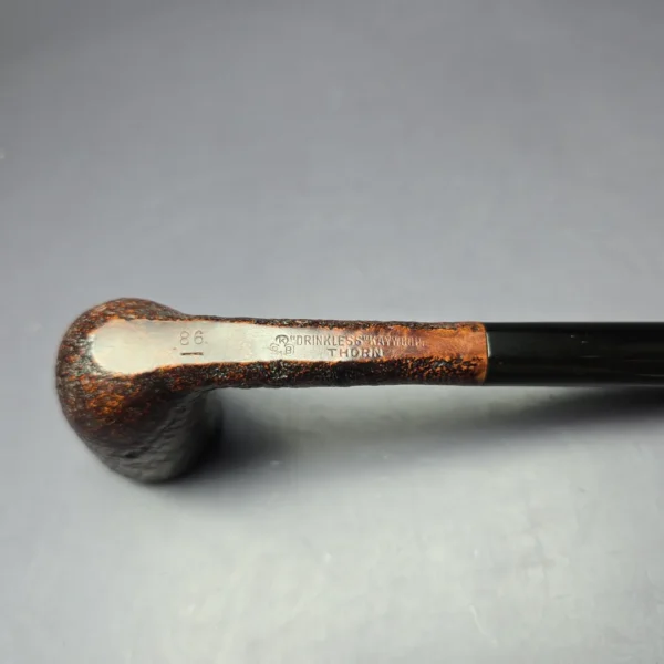 Kaywoodie 1924-29 Drinkless Thorn 86 Dublin Estate Briar Pipe, American Estates - Image 9
