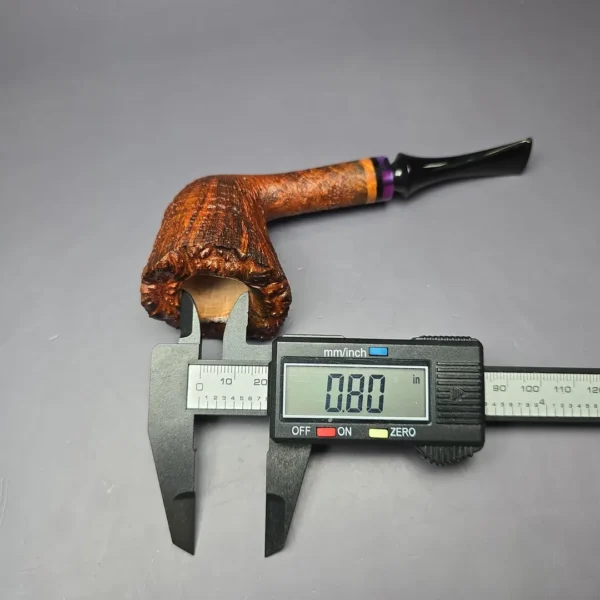 Papa Bear's Pipes by Tim Beaumont Sandblasted Dublin Handmade Briar Pipe, New - Image 10