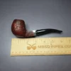 Mastro de Paja 2012 Sandblasted Apple w/ Silver Estate Briar Pipe, Italian Estates - Image 10