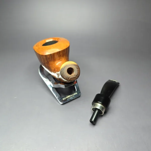 Poul Winslow Grade B Smooth Dublin w/ Silver Estate Briar Pipe, Unsmoked - Image 10