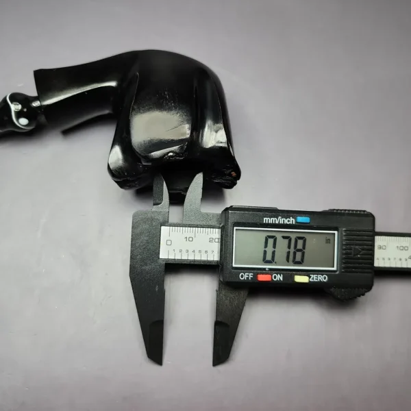 Nording Black Smooth Freehand Estate Briar Pipe, Unsmoked - Image 10